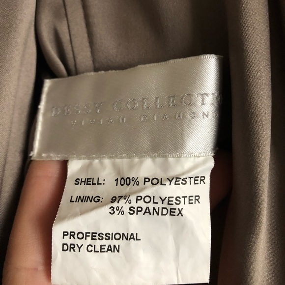 Dessy Bridesmaid Style 2905 Mocha - Picture 8 of 8